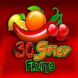 30 Spicy Fruits slot logo by Amusnet Interactive at Vegasino Casino