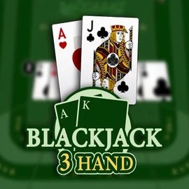 Blackjack 3H (Habanero) logo by Habanero at Vegasino Casino