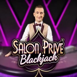 Blackjack Salon Privé logo – Live Casino by Ezugi at Vegasino Casino