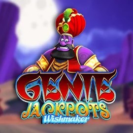Genie Jackpots Wishmaker casino game by Blueprint Gaming – featured logo at Vegasino Casino