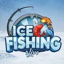 Ice Fishing Live by Evolution, showcased at vegasinocasinoo.it – game logo