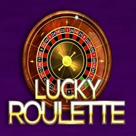 Lucky Roulette online game logo by Belatra Games on vegasinocasinoo.it