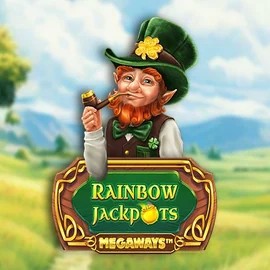 Rainbow Jackpots Megaways slot icon by Red Tiger Gaming, available at Vegasino Casino