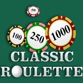 Roulette logo – Table Games by OneTouch Games at Vegasino Casino