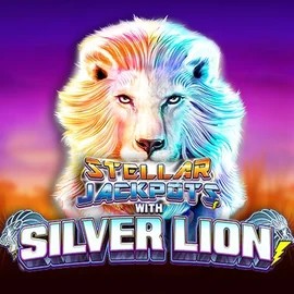 Play the Stellar Jackpots with Silver Lion slot by Lightning Box Game on Vegasino Casino